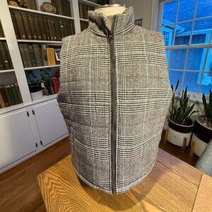 NWT! Classic Plaid Grace+Karma Quilted Vest
